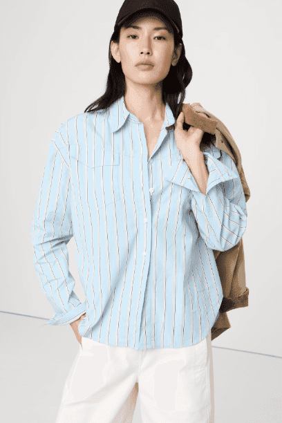 Seasonal Standouts: Polished Cotton Poplin Finds from Banana Republic