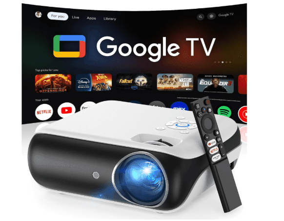 A Closer Look at the HAPPRUN Google TV Smart Projector