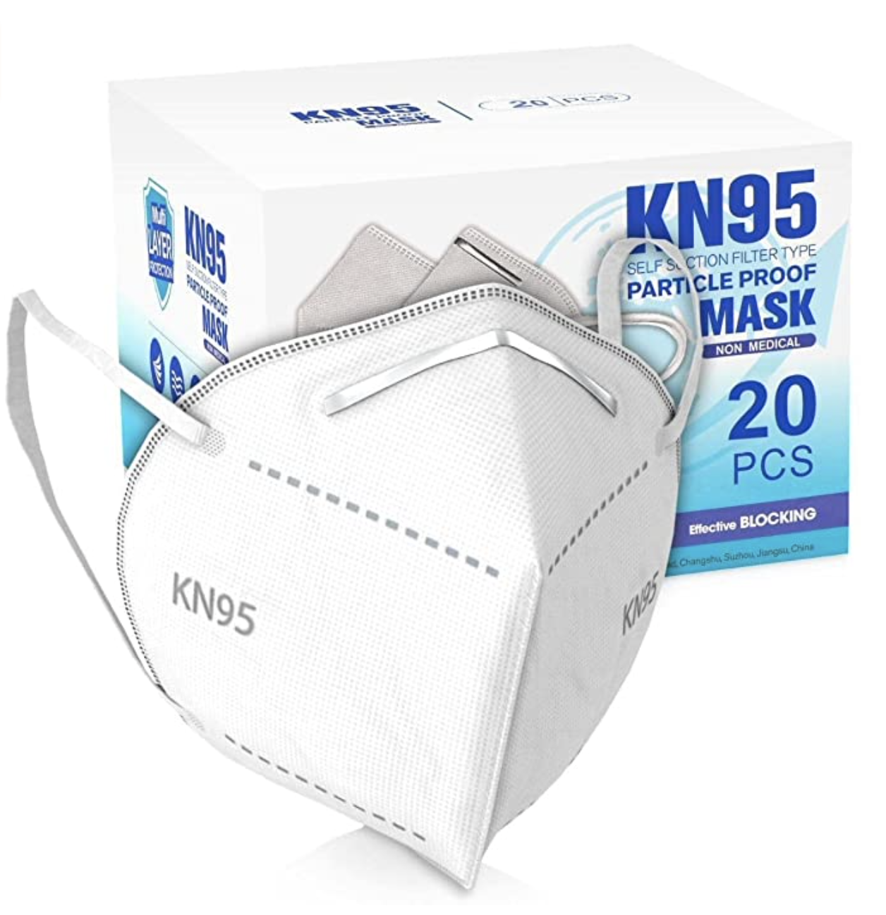 Amazon: KN 95 Disposable Face Masks (20 pack) for .99