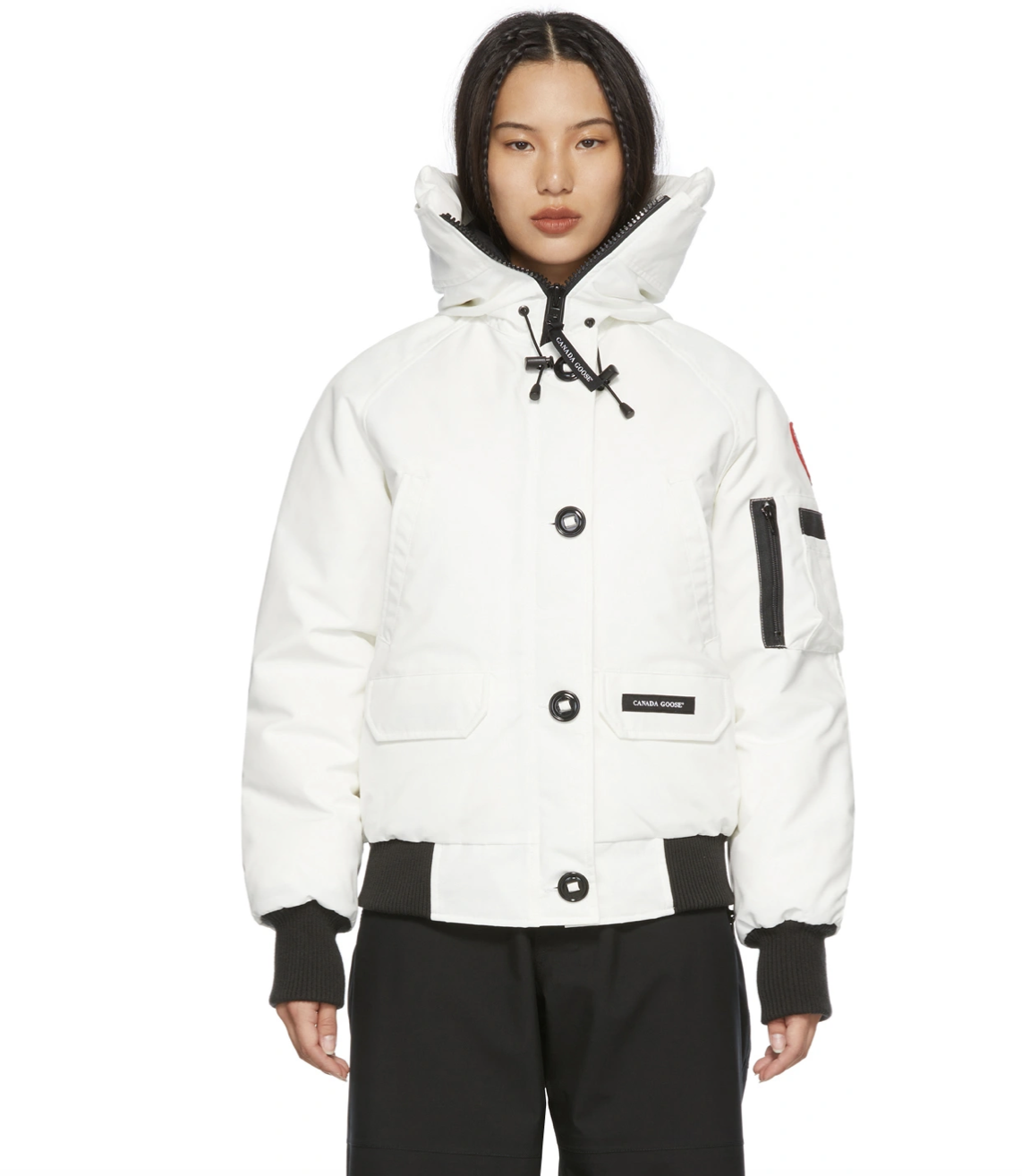 Ssense: Canada Goose Down Chilliwack Jacket for 0