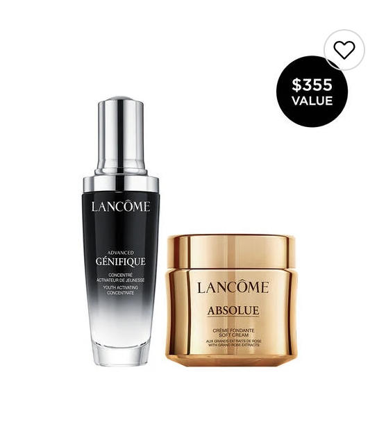 Lancome: Bundle and save! Up to 40% off two favorites