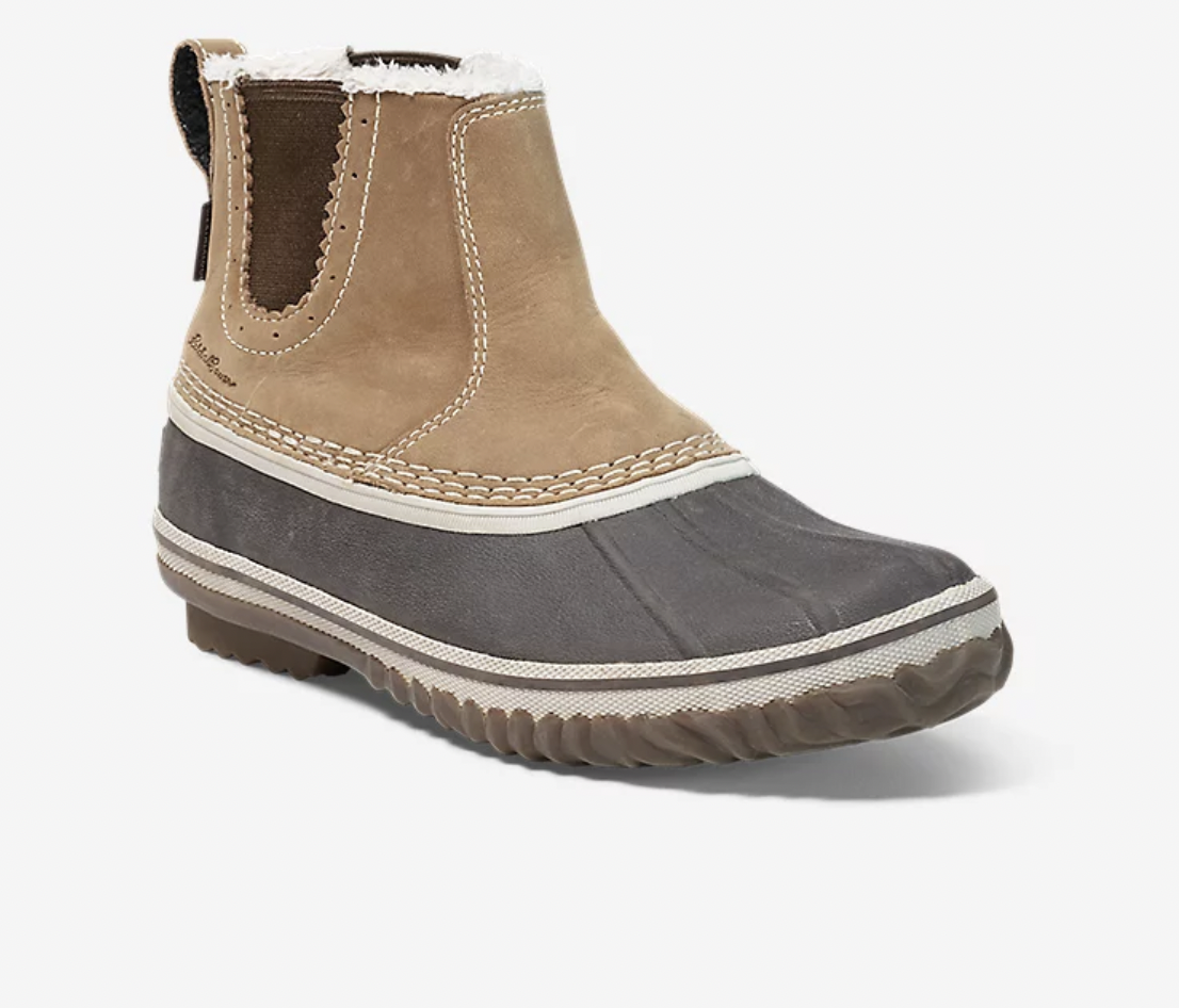 Eddie Bauer: 60% off select boots.