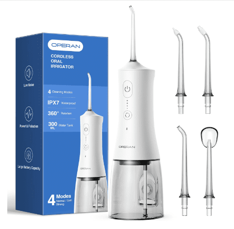 Operan Water Flosser – Deep Clean for Teeth and Gums, Now at 22% Off!