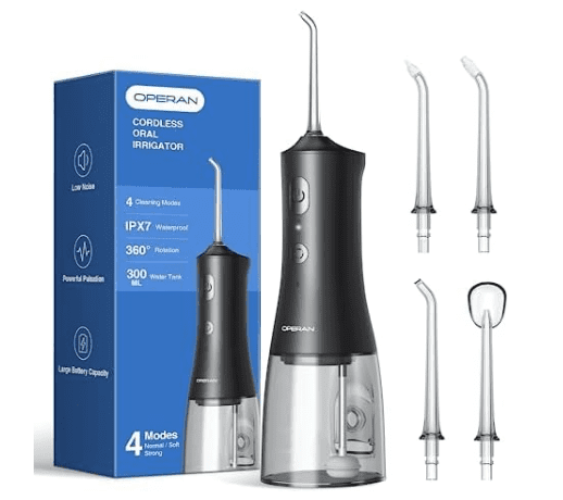 Operan Water Flosser – Save 29% + Extra 20% Coupon for a Healthier Smile