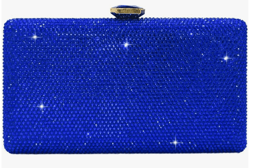 28% Off Boutique De FGG Crystal Evening Bags for Women – Stunning Rhinestone Handbags for Formal Parties and Weddings – Now $25.99