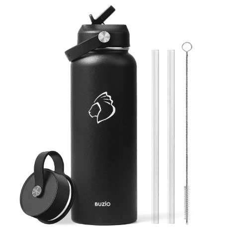 BUZIO 40oz Insulated Water Bottle, 32% Off, $18.99 (Was $27.99) – Keep Your Drink Cold for 48 Hours