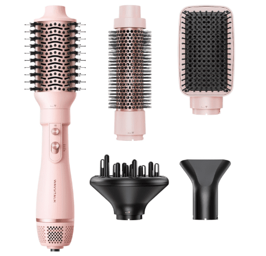 Wavytalk 5-in-1 Hot Air Brush Set — Salon Results with Up to 26% Off