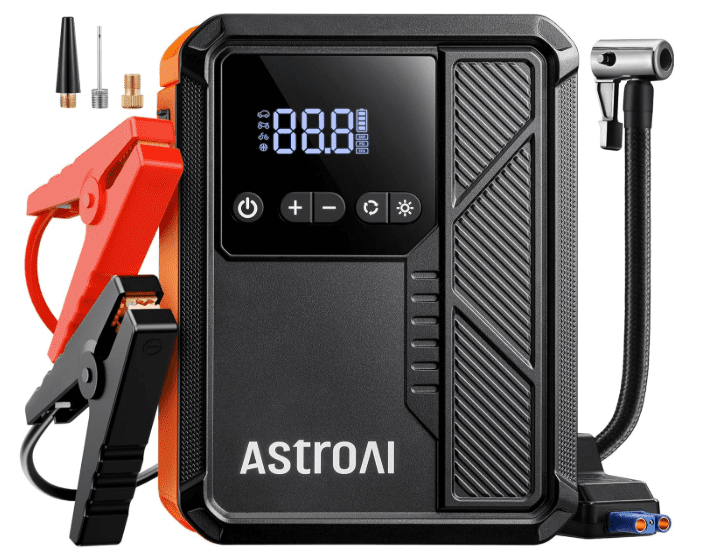 AstroAI Jump Starter Deal – Powerful 3000A All-in-One Booster & Tire Inflator Now on Sale